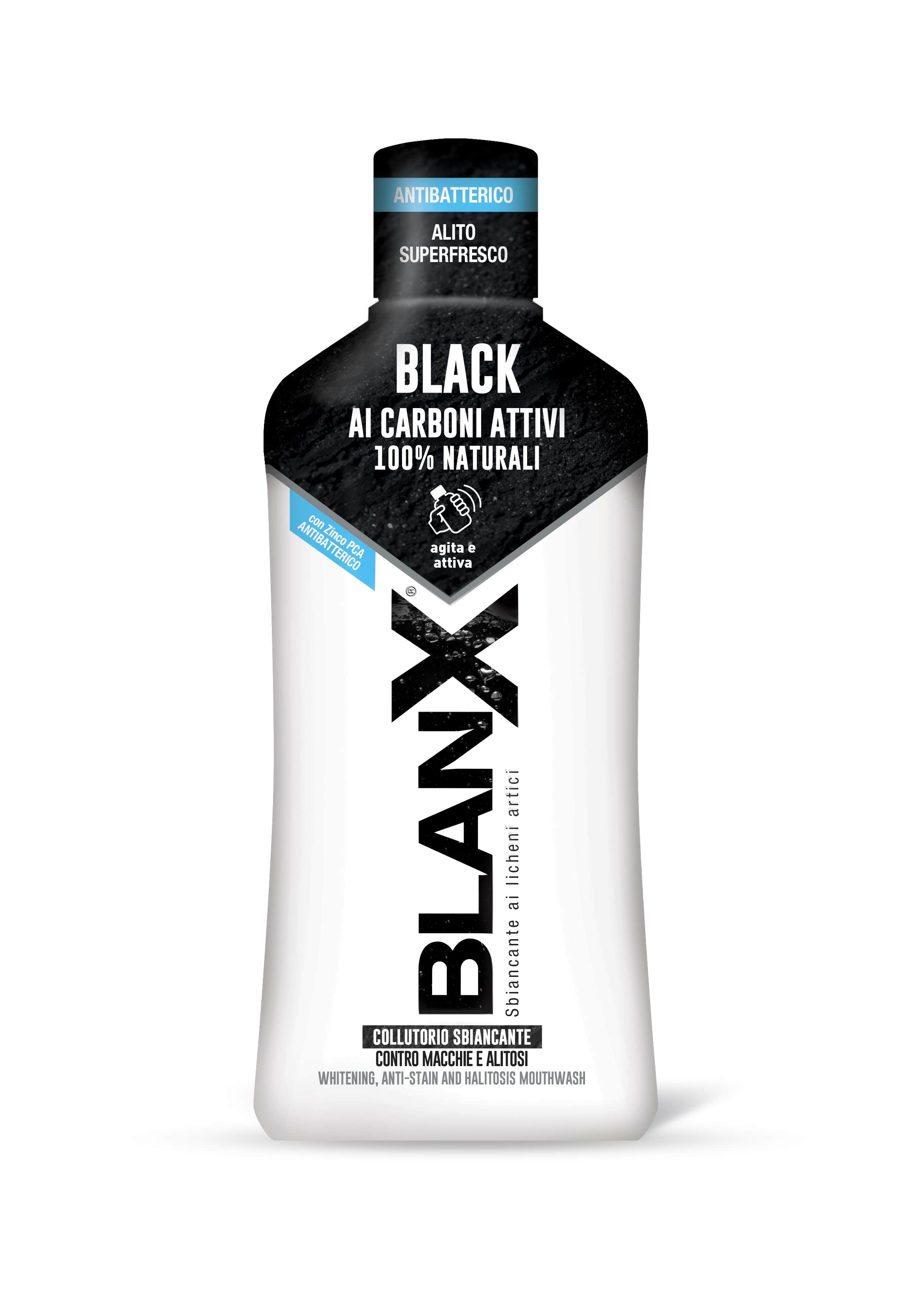 BlanX Ополаскиватель Черный уголь 500мл