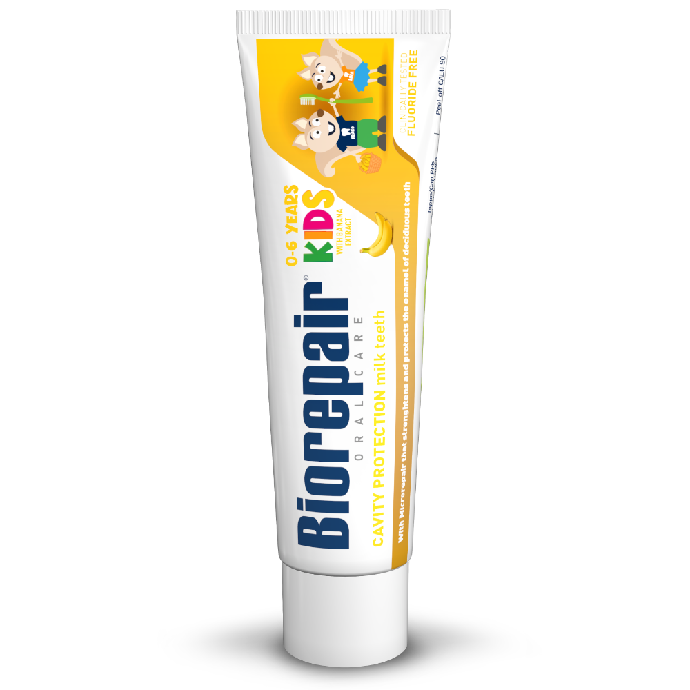Biorepair Детская зуб паста со вкусом банана от 0 до 6 лет, 50 мл